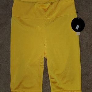 🌻5/25🌻Gold Biker Shorts